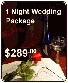 1 Night Wedding Package - $248.00